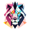 Polygon lion