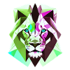Polygon lion