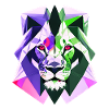 Polygon lion