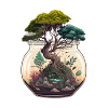 Bonsai Tree Terrarium