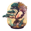 Bonsai Tree Terrarium