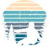 Pine Tree & Snowboard Art