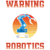 Robot Robotics Engineer Retro