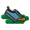 Runningshoes embroidered