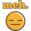 Feeling Meh Emotion