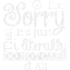 im sorry