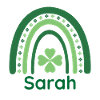Sarah Clover Charm Boho Rainbow