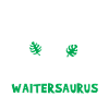 Waiter Saurus Dinosaur
