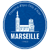 Blue Marseille Landmark Patch