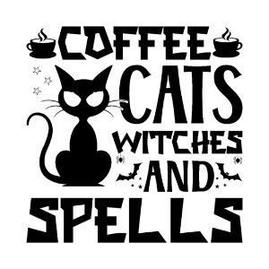 Coffee, Cats, Witches & Spells
