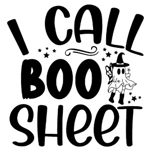I call boo sheet