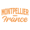 Montpellier France Retro Script