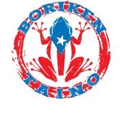 Autoaufkleber Coqui Frog – Vinyl Decal Puerto Rico, Rot, Taino-Motiv