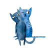 Two blue cats