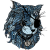 blue cat