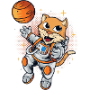 Cat Space Planet