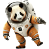 Panda Astronauts Suit