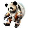 Panda Astronauts Suit