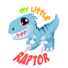 BABY BLUE RAPTOR