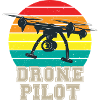 Quadrocopter Retro Drone Pilot