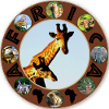 blue sky giraffe africa circle