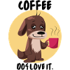 Coffee Dog Love it