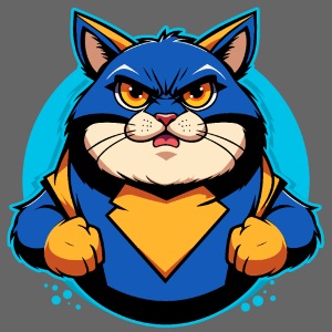 Superhero Cat