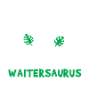Waiter Saurus Dinosaur