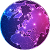 Geometric World Map