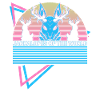 Jackalope Retro Cryptid