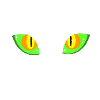 Creepy Cat Face