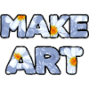 Make Art daisy