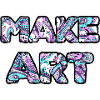 Make Art paisley
