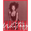 Whitney Houston Photo With Autograph And Nameplate
