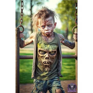 Zombie Kid Playground B10: Zombies Everyday Life