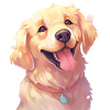 Golden Retriever Art