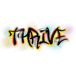 Thrive Graffiti Logo