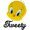 Looney Tunes Tweety Embroidery