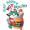 eat happy not healthy