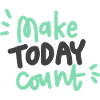 Make today count hipster