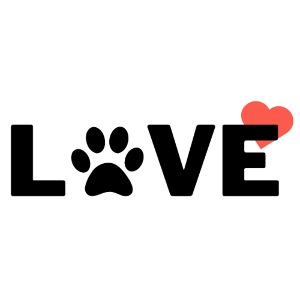 Paw Print Love