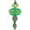 Green Christmas Ornament
