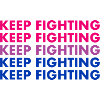 Keep Fighting Bi Pride