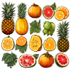 Fruits collection