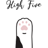 Cat paw girl