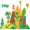 Jungle And Lost Temple