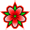 Red Cherry Blossom