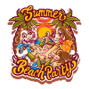 Summer beach party