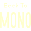 Back To Mono Text blue