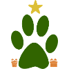 Cat Foot Christmas Tree